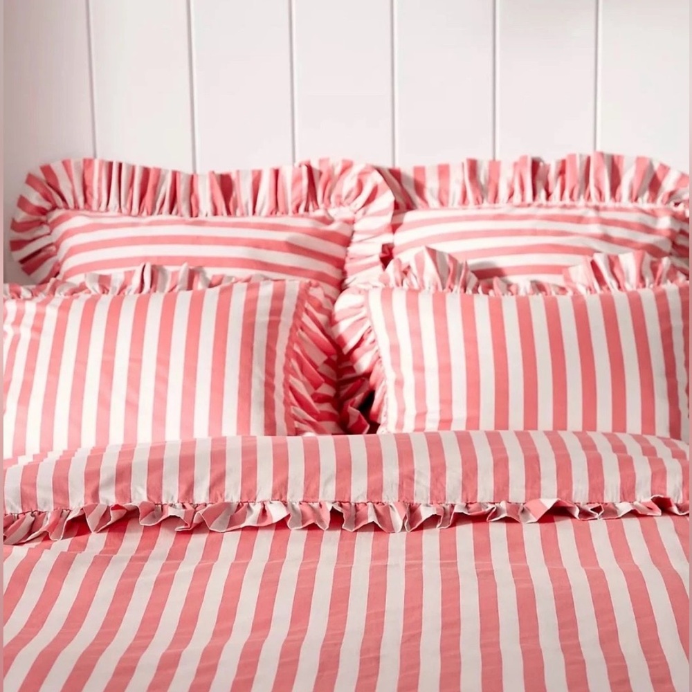 NWT Maeve by Anthropologie queen sheet set cover 2 standard 2 euro shams Sample